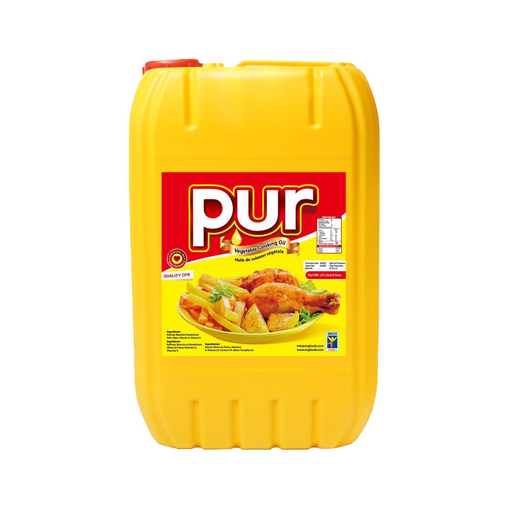 Pur Vegetable Cooking Oil 25 Liter